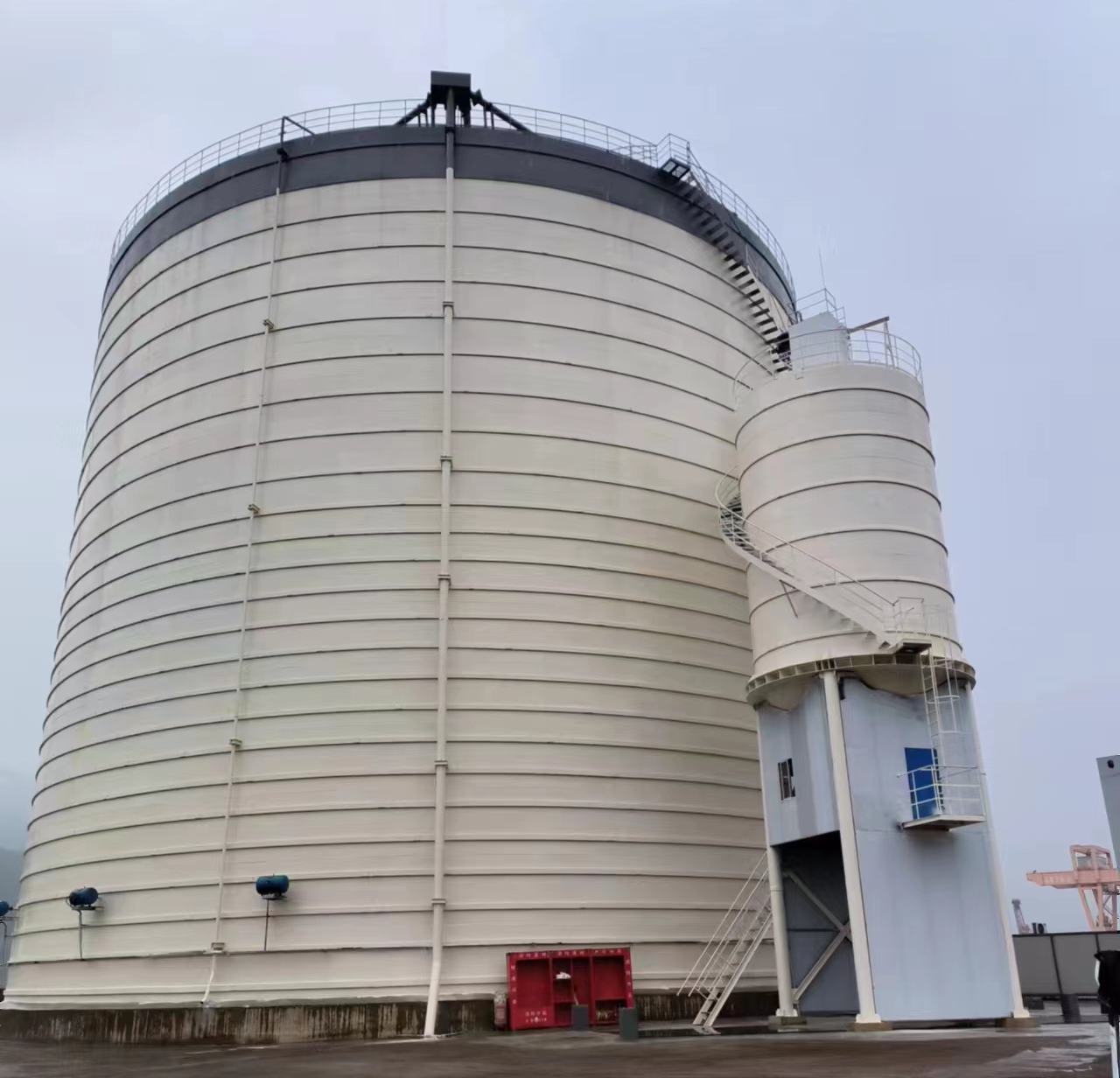 获嘉10万吨水泥钢板库